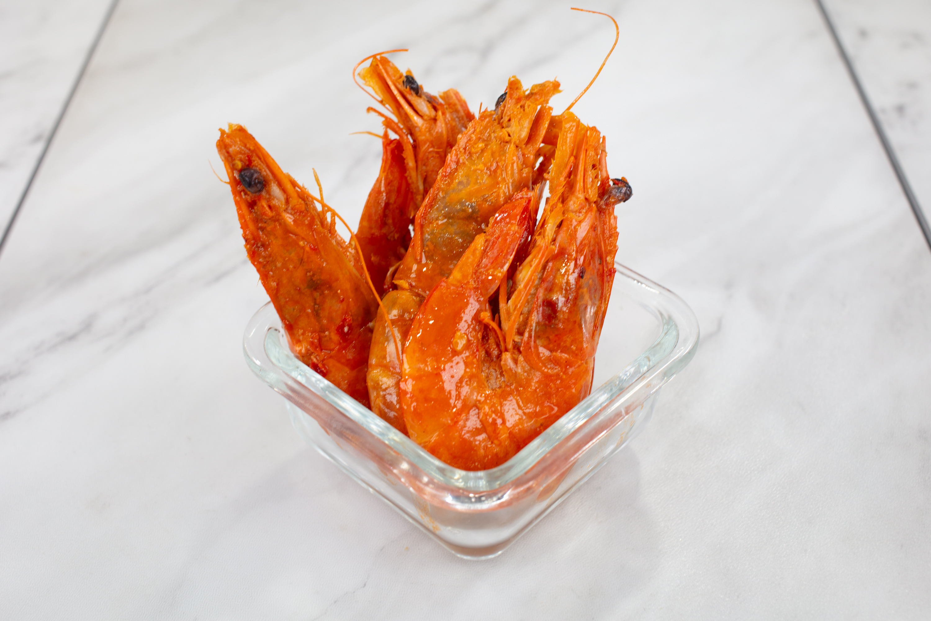 Pepper shrimp side dish